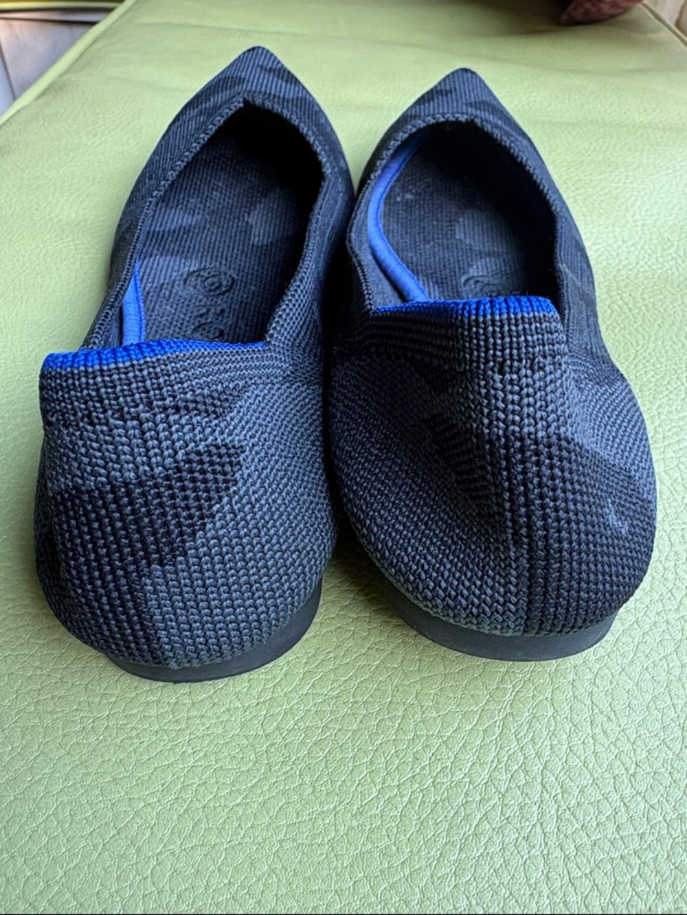 Rothy's The Point Camo Flats Gray and Black 5 NWOT - Picture 4 of 5